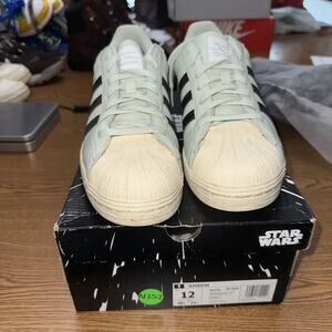 Size 12 - adidas Star Wars x Superstar The Child BS514